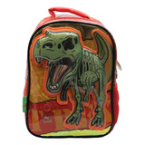 Mochila Escolar Mundo Dinos Dinosaurio Rex Con Sonido