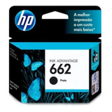 Cartucho Hp 662 Preto 1516 2516 2546 2646 3516 3546 4646 Nfe