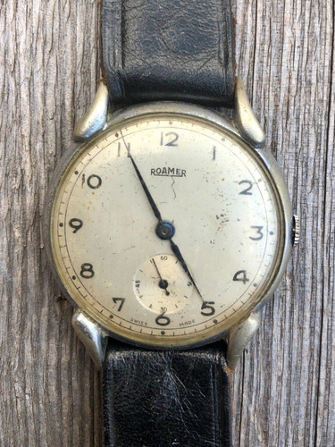 Reloj Roamer, 15 Jewels, Mts 402, Swiss Made.