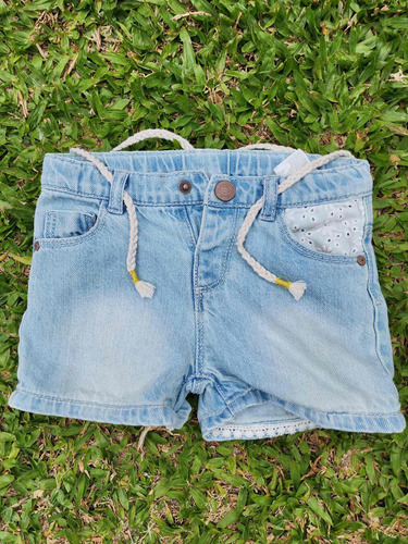 Short De Jean Nena Zara Impecable Hermoso