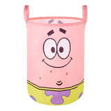 Cesto De Ropa Plegable Bob Esponja O Patricio Estrella 25ani