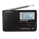 Retekess Mw / Fm / So Radio Estéreo 9khz Bolsillo World Ban