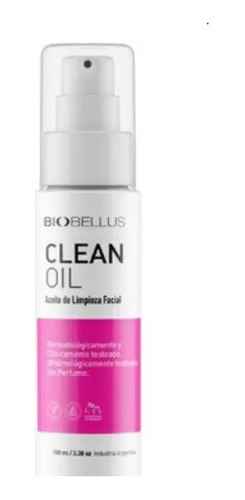 Aceite De Limpieza Facial Clean Oil Biobellus 100ml