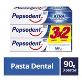 03 Pepsodent Pack X3 Pasta Dental Xtra Whitening 90g