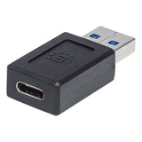 Adaptador Usb, Manhattan, 354714 V3.1 Am-ch 354714 Color Negro