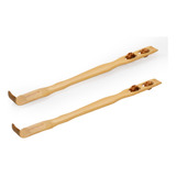 Kit X 2: Rascador De Espalda Bambú Natural Relajante 46cm