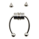 Piercing Sptmf Septum Falso ( Cono ) Acero Quirurgico 1un