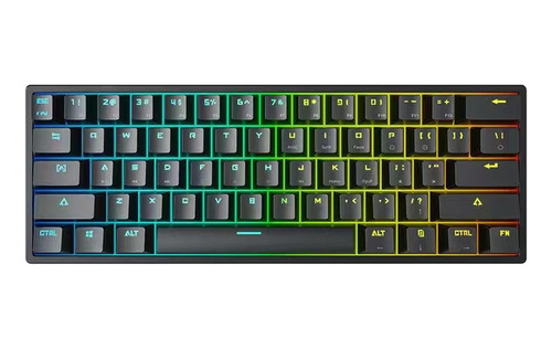 Teclado Mecánico Con Cable K620 Esports Type-c Teclado