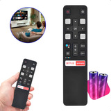 Controle Remoto Compatível Tv Smart Tcl 802v Flr1 S5300 P8m