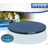 Intex  Cubierta De Piscina 12 Pies Redonda Facil Instalacion