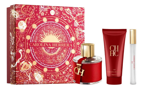 Perfume Importado Carolina Herrera Ch Woman Edt 100 Ml Set