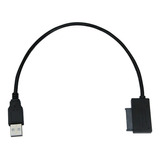 Cabo Adaptador Usb Para Slimline Sata Cd Dvd Rom Notebook