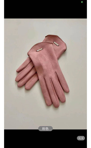 Guantes Sencillos Cachemira Fina Para Mujer ,manoplas Tejido