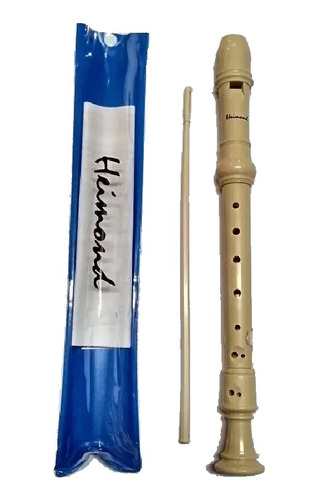 Flauta Dulce Soprano Heimond Escolar Funda Limpiador 68