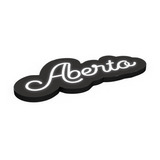 Letreiro Luminoso Aberto Lettering - Decoração