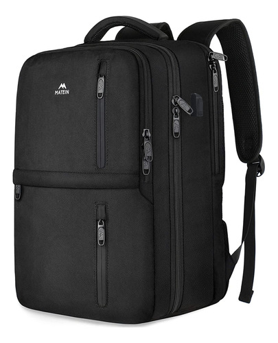 Mochila De Viaje Hombre, Mochila Para Laptop 17 Pulgadas, Impermeable Antirrobo, Mochila De Viaje 10 Kg Avión, 40l Grande Espacio, Mejor Para Negocios