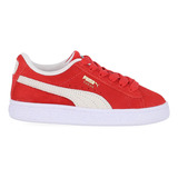 Zapatillas Puma Suede Classic Xxi Para Niños En Rojo | Moov