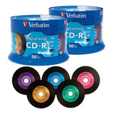 Cd-r Digital Vinyl Verbatim 100 Pzs