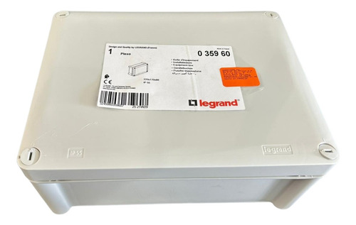Caja De Derivación Industrial 220x170x86mm Ip55 Legrand