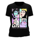 Playera Blusa Mujer Villanas Disney Aesthetic Cruella Ursula