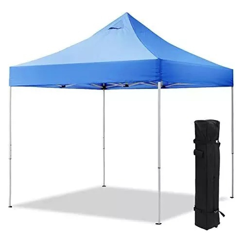 Toldo Plegable 2x2 Tipo Araña Automático Fierro Azul/morij