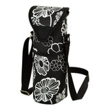 Picnic En Ascot Insulated Winewater Botella Tote Con Correa 