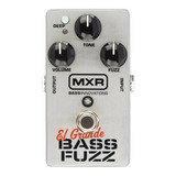 Pedal Para Bajo Mxr Bass Fuzz El Grande Pedal M182 Oferta!!