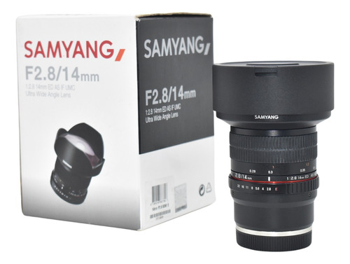 Samyang Sy14m-e 14mm F2.8 Lente Para Sony E-mount Ed As If Umc