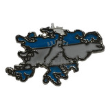 Pin Broche Insignia De Islas Malvinas Argentina