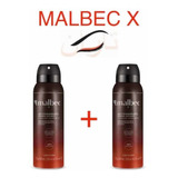 Kit C 2un: Malbec X Des. Antitranspirante Aerossol 75g/125ml