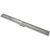 Ralo Linear Coletor 5 X 70 Anti-odor Grelha Cega Em Inox 