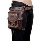 Vintage Gótico Steampunk Punk Bolso Riñonera Bolso De Hombro