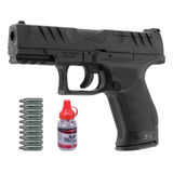 Pistola Aire Comprimido Walther Pdp Compact 4' Co2 + Combo.