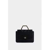 Porta Tarjetas Vélez Arabia Cuero Para Mujer Monogram Negro