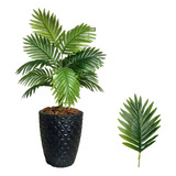 Planta Artificial Palmeira Com Vaso Polietileno Completo