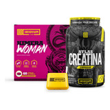 Kit Kimera Woman + Creatina Atlas Cáps + Porta Cápsulas Sabor Sem Sabor