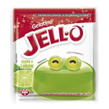 Caja De Gelatina En Polvo Jello Con 10 Sobres Sabor A Limón