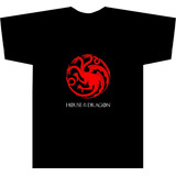 Camiseta Juego Tronos Casa Dragon Tv Tienda Urbanoz