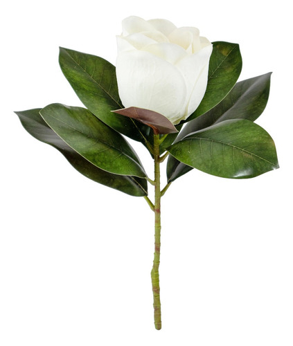 Vara Magnolia Flor Artificial 40cm Calidad Premium.