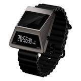 Reloj Digital Nu Nordic Solar Correa Silicón