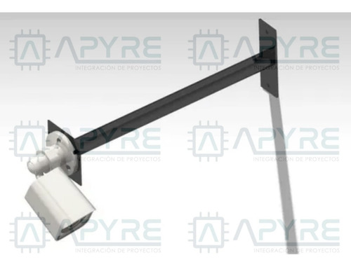 Soporte Para Cámara De Vigilancia Cctv 80cm Con Caja Ip65 