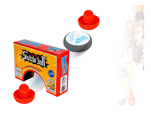 Juego De Air Hockey Mini Portable Lanzamiento Para Mesa 