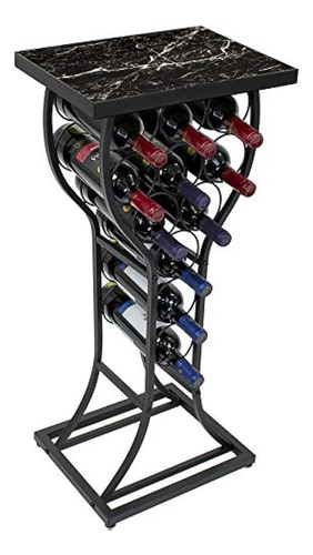 Sorbus® Marble Wine Rack Console Table - Independiente Wine 