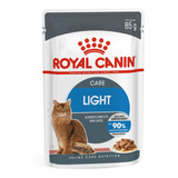 Alimento Royal Canin Feline Care Nutrition Ultra Light Para Gato Adulto Sabor Mix En Sobre De 85 g