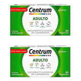 Kit 2 Centrum Adulto 60 Comprimidos.