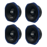 4 Woofer Qvs 8 Polegadas Medio Grave 808 Melhor Que 7driver