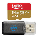 Extreme Tarjeta Memoria Microsdxc 64 Gb Funciona Con Camara