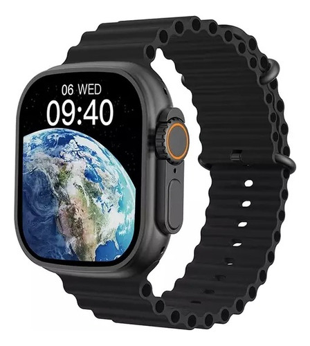 Smartwatch W68 Ultra Max Serie 8 49mm Nfc Trava Para Pulseir