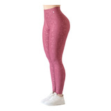 Leggin Rosa Textil Colombiano Mallones Licra Gruesa Mujer 