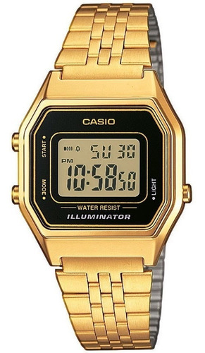 Reloj Casio Mujer La-680wga 1d Vintage Wr Impacto Online